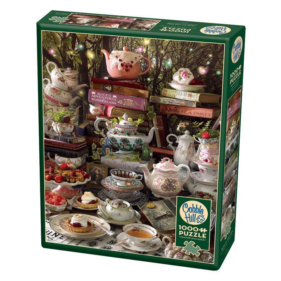 We're All Mad Here 1000 Piece Jigsaw Puzzle Cobble Hill