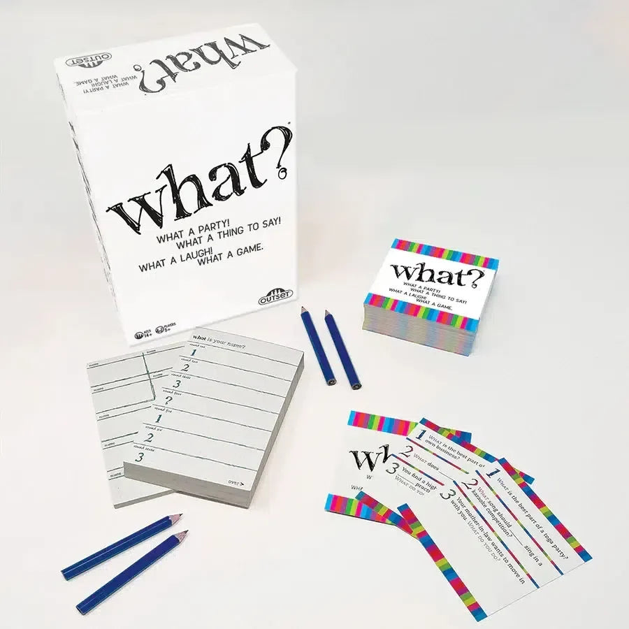 What? Party Card Game Outset