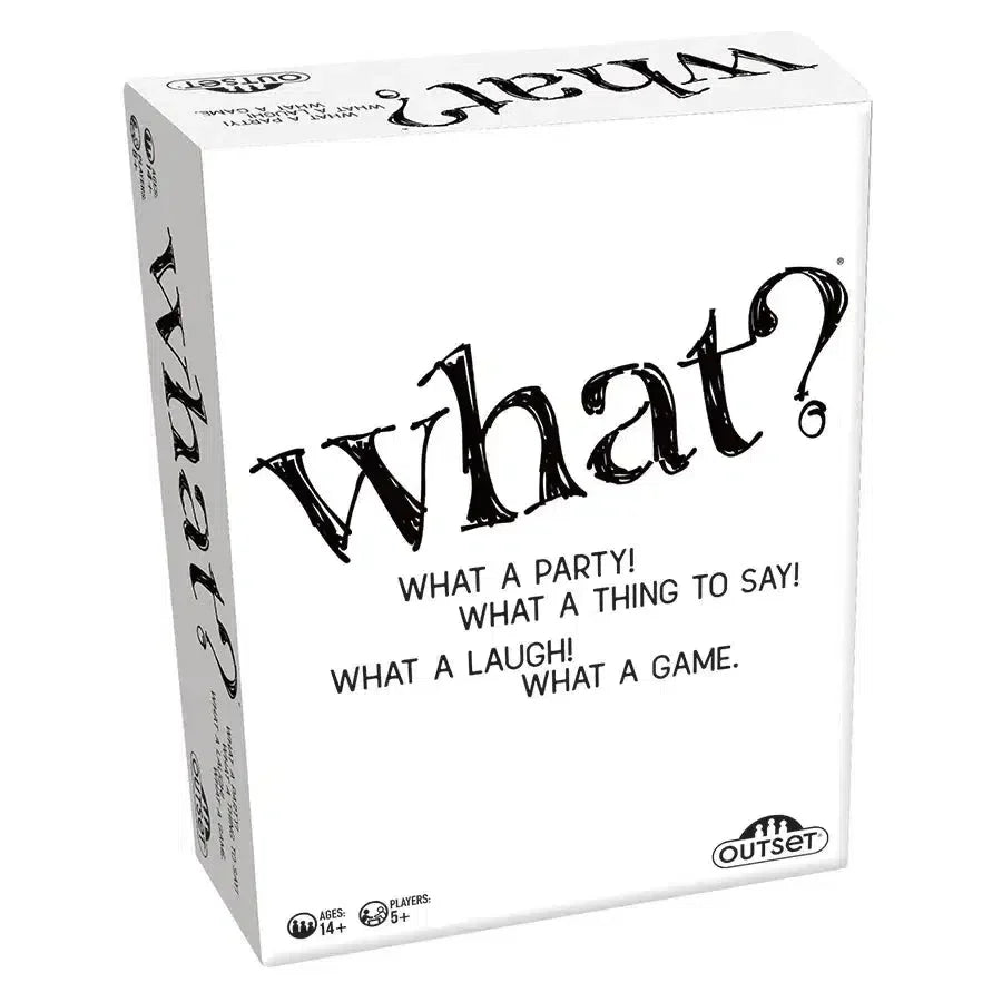 What? Party Card Game Outset