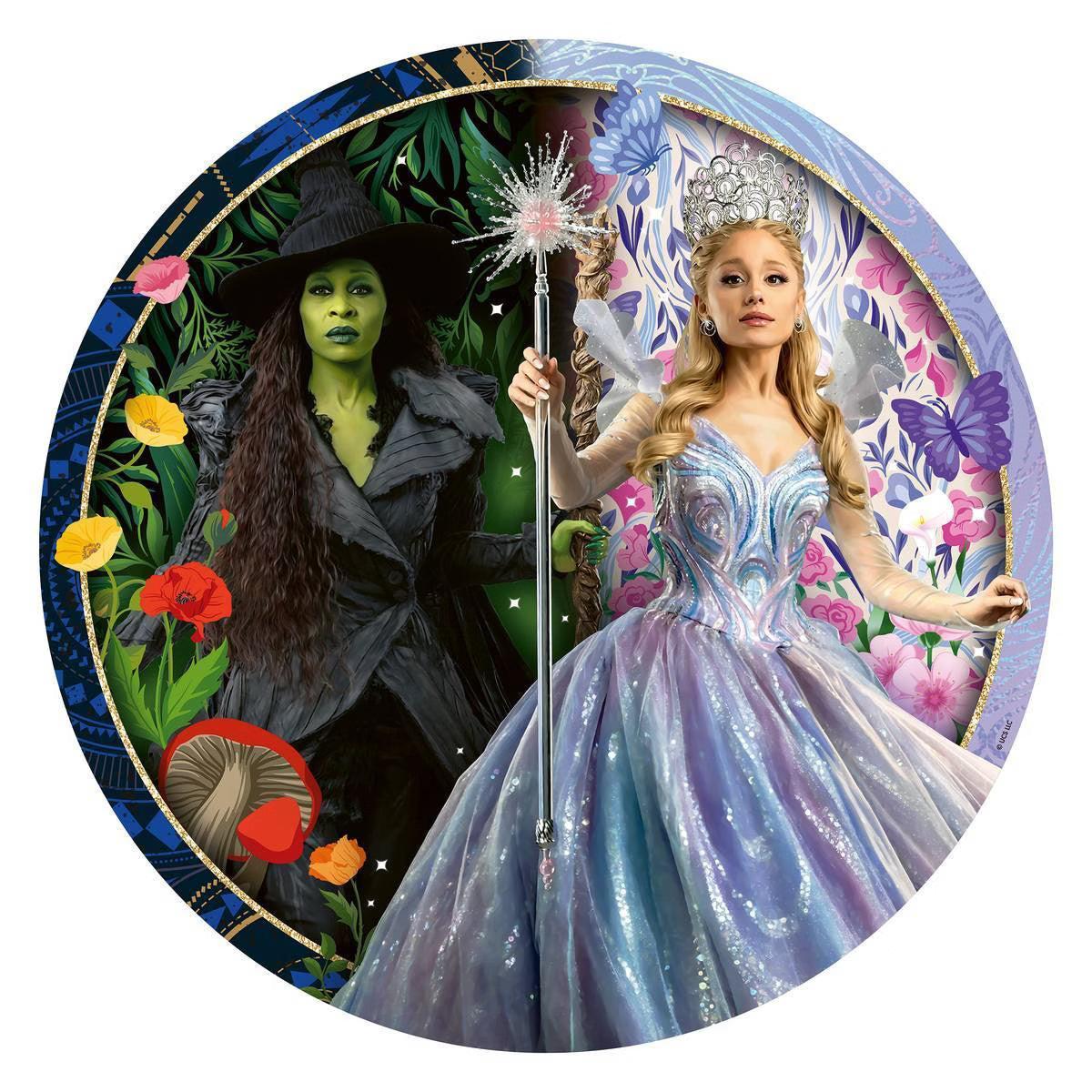 Wicked True Friendship 500 Piece Round Jigsaw Puzzle Ravensburger