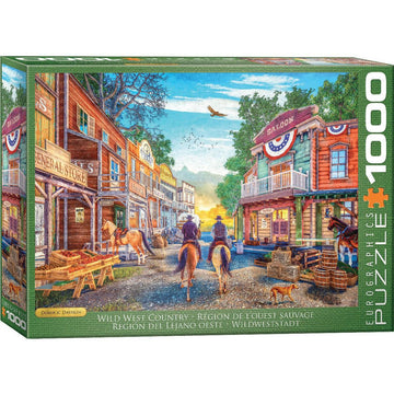 Wild West Country 1000 Piece Jigsaw Puzzle Eurographics