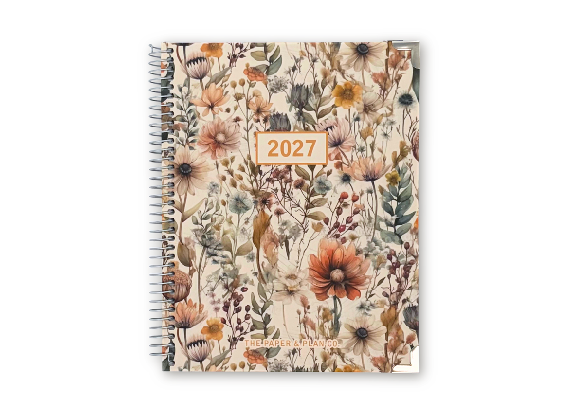 2027 Wildflower Weekly Planner Basic Bundle