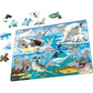 Wildlife On & Around an Arctic Iceberg 75 Piece Tray Jigsaw Puzzle Larsen