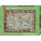 Willem Blaeu World Map Art 1500 Piece Jigsaw Puzzle Heye