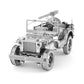 Willys MB Jeep Premium 3D Steel Model Kit Metal Earth