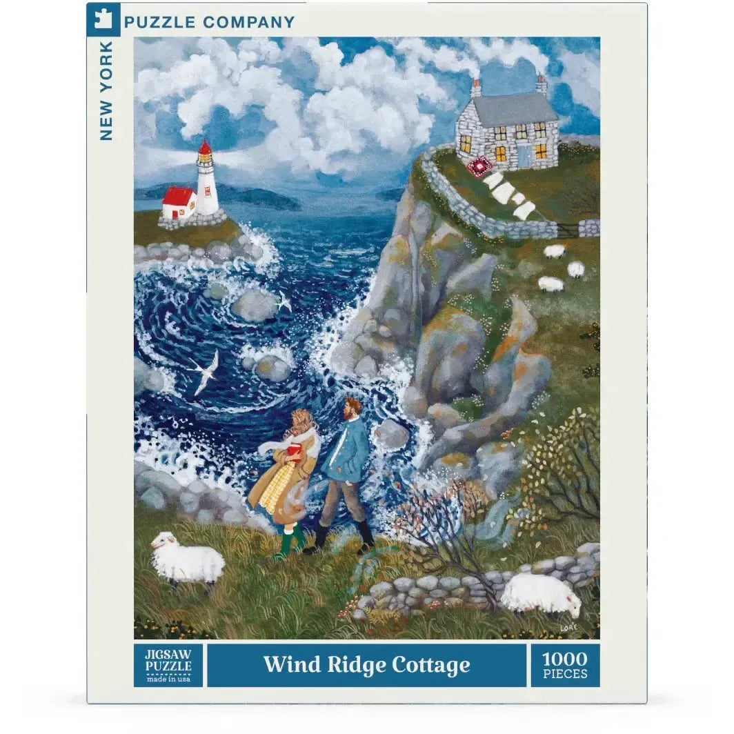 Wind Ridge Cottage 1000 Piece Jigsaw Puzzle NYPC