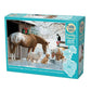 Winter Barnyard 350 Piece Family Jigsaw Puzzle Cobble Hill