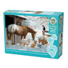 Winter Barnyard 350 Piece Family Jigsaw Puzzle Cobble Hill