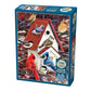 Winter Birdhouse 500 Piece Jigsaw Puzzle Cobble Hill