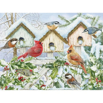 Winter Chorus 275 Large Piece Jigsaw Puzzle Cobble Hill
