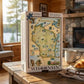 Wisconsin 1000 Piece Jigsaw Puzzle Xplorer Maps