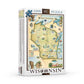 Wisconsin 1000 Piece Jigsaw Puzzle Xplorer Maps