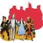 Wizard of Oz Yellow Brick Road 478 Piece Jigsaw Puzzles Paper House