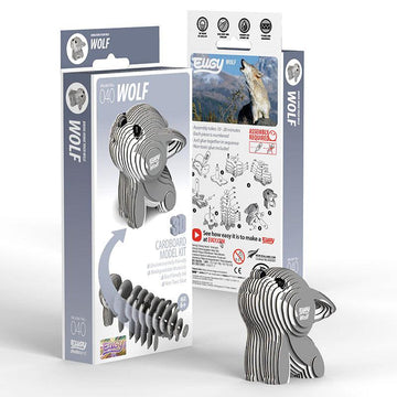 Wolf 3D Cardboard Model Kit Eugy