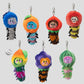 Kaleidos Creative: Wooly Bear and Friends Plush Keychain Blind Box