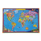 World Map 100 Piece Jigsaw Puzzle eeBoo