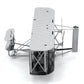 Wright Brothers Airplane 3D Steel Model Kit Metal Earth