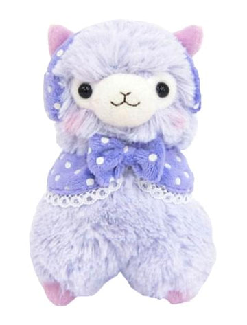 Llama Earmuffs Alpaca 4.5'' Prime Plush Key Chain Purple