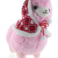 Llama With Hood 18'' Plush, Pink