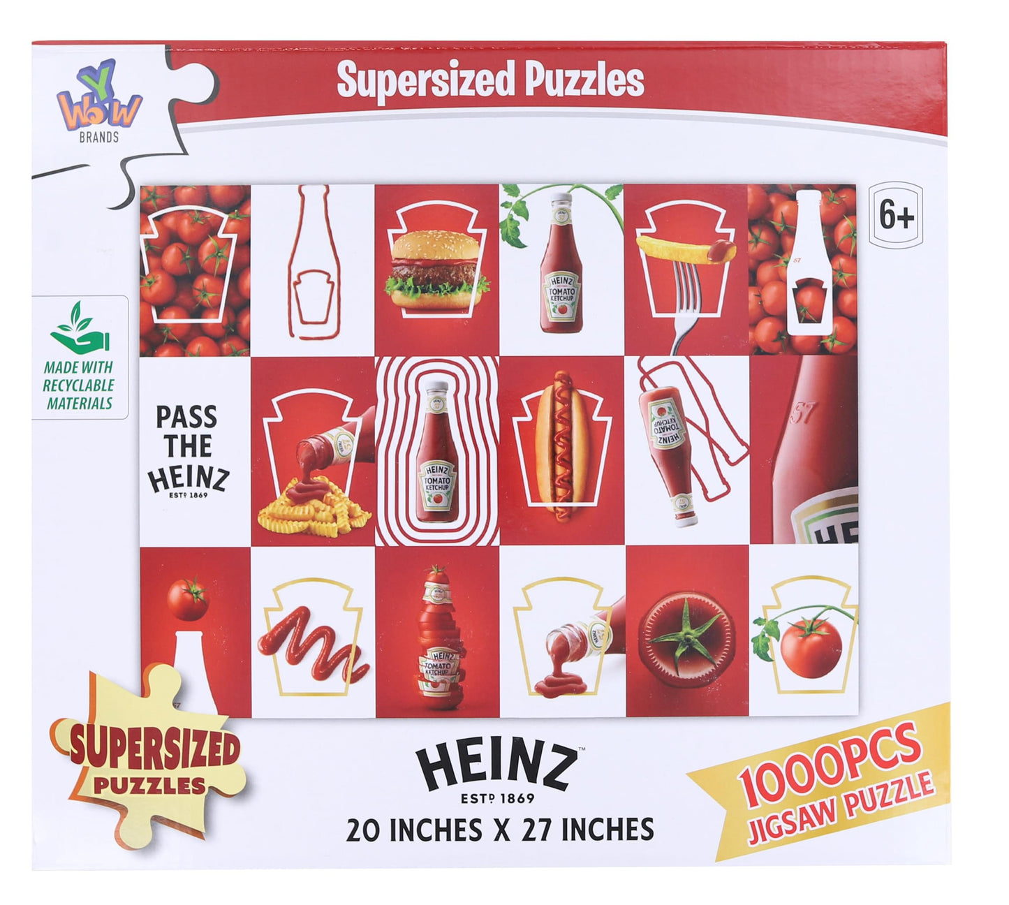 Heinz Ketchup Supersized 1000 Piece Jigsaw Puzzle