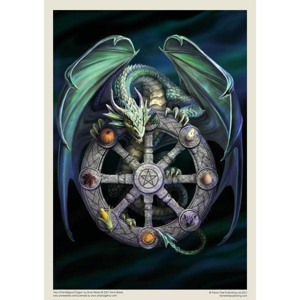 Year of the Magical Dragon by Anne Stokes 1000 Piece Jigsaw Puzzle Flame Tree