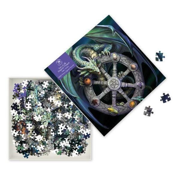 Year of the Magical Dragon by Anne Stokes 1000 Piece Jigsaw Puzzle Flame Tree