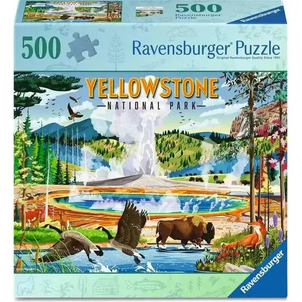 Yellowstone National Park 500 Piece Jigsaw Puzzle Ravensburger