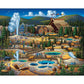 Yellowstone Old Faithful 210 Piece Jigsaw Puzzle Dowdle