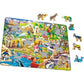 Zoo Animals 48 Piece Tray Jigsaw Puzzle Larsen