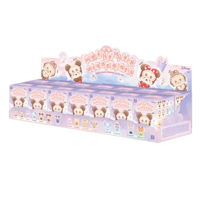 [In Stock] MINISO Disney Squinting Sleepwear Series Plush Keychains Gift Blind Box