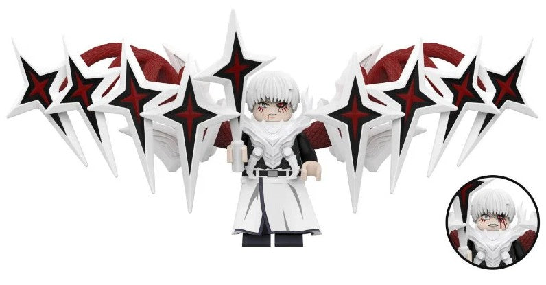 Kaneki Ken Minifigure – Tokyo Ghoul Anime Character – Toytooth