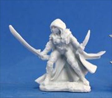 Reaper Deladrin, Female Assassin 77035 Miniatures