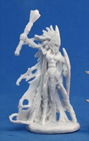 Reaper Tierdeleira, Dark Elf Cleric (1) Miniature By