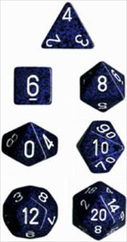 Chessex Manufacturing 25346 Stealth Speckled Polyhedral Dice Set Of 7