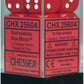chessex Manufacturing 25604 Opaque Red With White - 16 mm Six Sided Dice Set Of 12