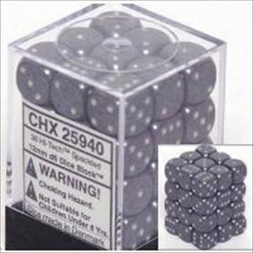 chessex Manufacturing 25940 Hi-Tech Speckled - 6 Sided 12 mm Dice Set Of 36