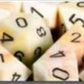 chessex Manufacturing 27642 16 mm Festive cirrcus With Black Numbers D6 Dice Set Of 12