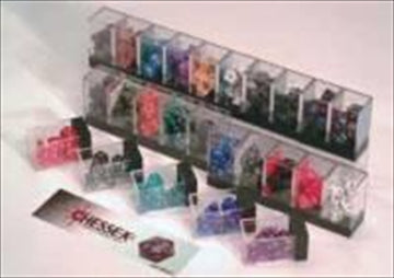 Chessex Manufacturing 29910 7-Set Cubes Best Of 25 Sets