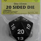 Koplow 14796 D20 Single 55 mm Countdown Black Bagged