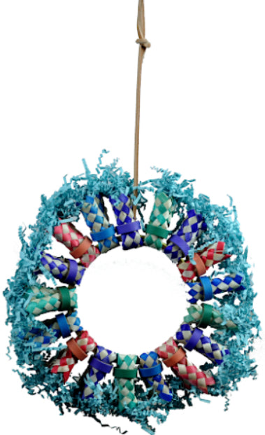 Ae Cage Company Happy Beaks Fire Ring Bird Toy