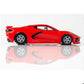 AFX Corvette C8 HO Slot Car (Torch Red) (LWB) (Mega G+) 22011