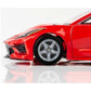 AFX Corvette C8 HO Slot Car (Torch Red) (LWB) (Mega G+) 22011