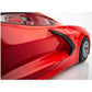 AFX Corvette C8 HO Slot Car (Torch Red) (LWB) (Mega G+) 22011