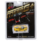 AFX Corvette C8 HO Slot Car (Accelerate Yellow) (LWB) (Mega G+) 22013