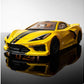 AFX Corvette C8 HO Slot Car (Accelerate Yellow) (LWB) (Mega G+) 22013