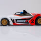 AFX Formula N HO Slot Car (White/Black/Red) (LWB) (Mega G+) 22015