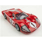 AFX Collector Series Ford GT40 Mk IV Le Mans #1 HO Slot Car (Red) (SWB) (Mega G+) 22042