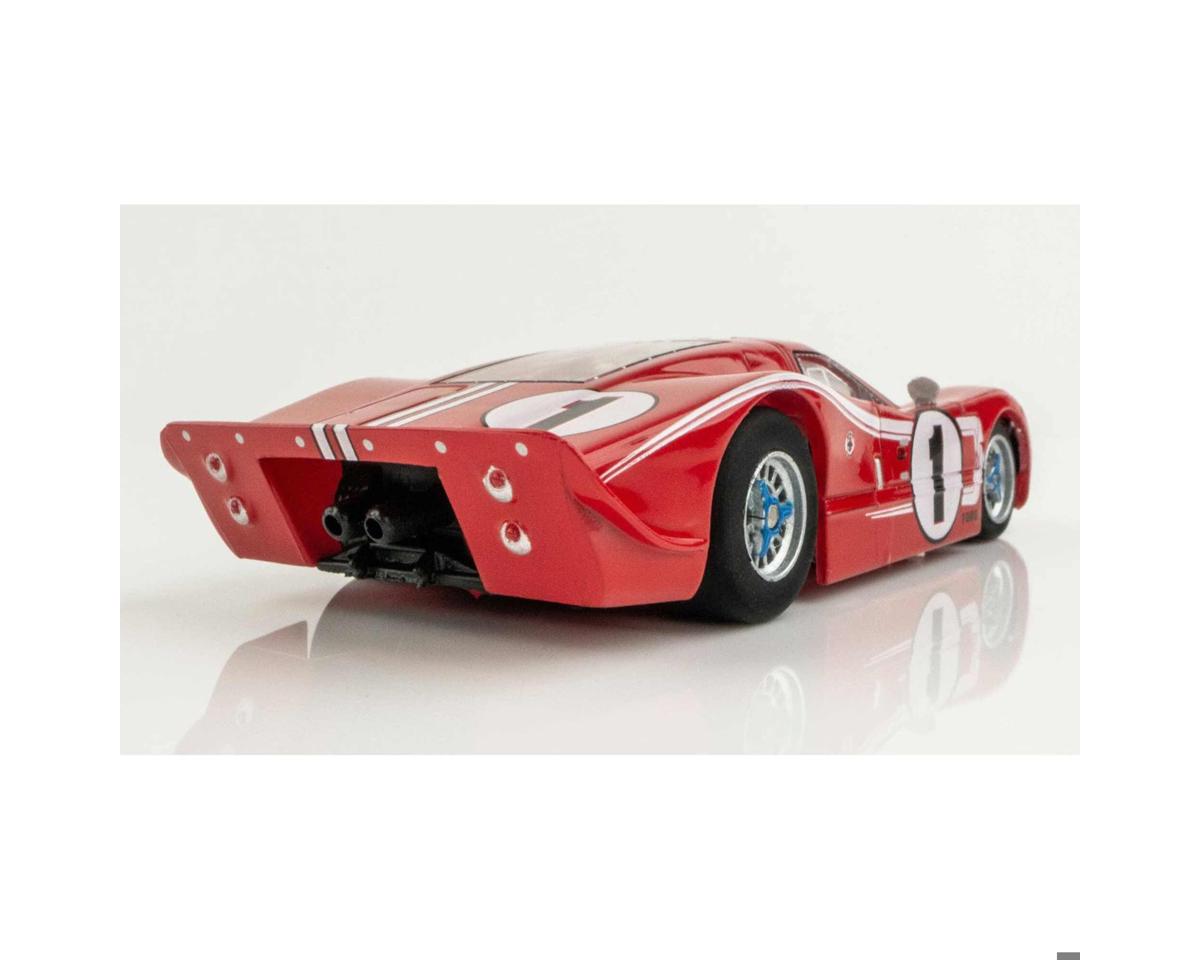AFX Collector Series Ford GT40 Mk IV Le Mans #1 HO Slot Car (Red) (SWB) (Mega G+) 22042