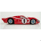 AFX Collector Series Ford GT40 Mk IV Le Mans #1 HO Slot Car (Red) (SWB) (Mega G+) 22042