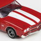 AFX Collector Series 1970 Chevelle 454 HO Slot Car (Red) (LWB) (Mega G+) 22043